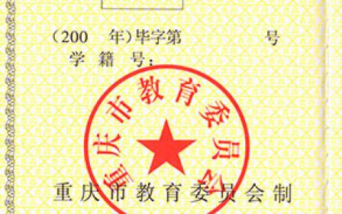 重庆市2000年普通高中毕业证学籍号是多少