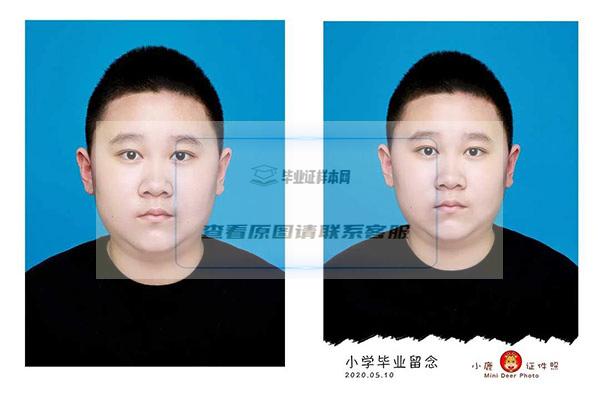 高中畢業證照片