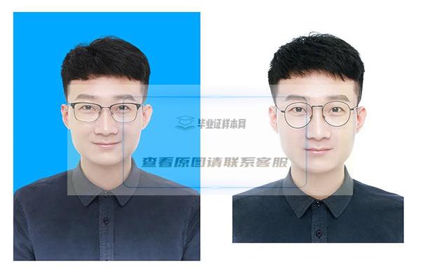 工商大學研究生畢業證照片