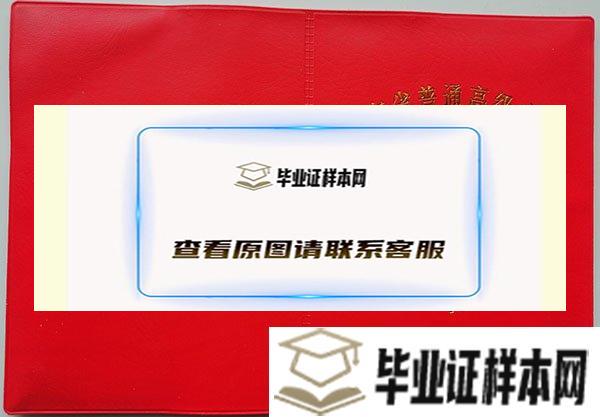 2000年揭西县高中毕业证封面