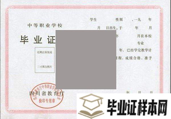 2009年四川国盛技工学校毕业证