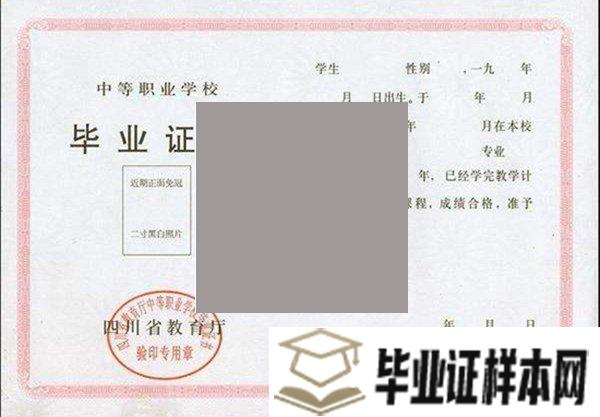 乐山市医药科技学校2015年毕业证