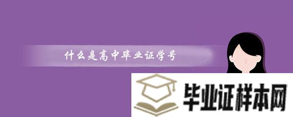 高中毕业证学号怎么编排