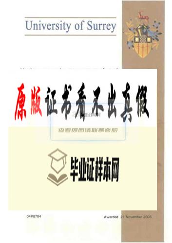 英国萨里大学硕士文凭样本/办理英国萨里大学毕业证样本