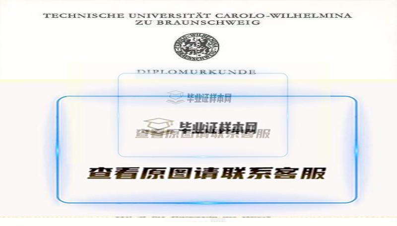 最新定制-德国不伦瑞克工业大学毕业证书样本
