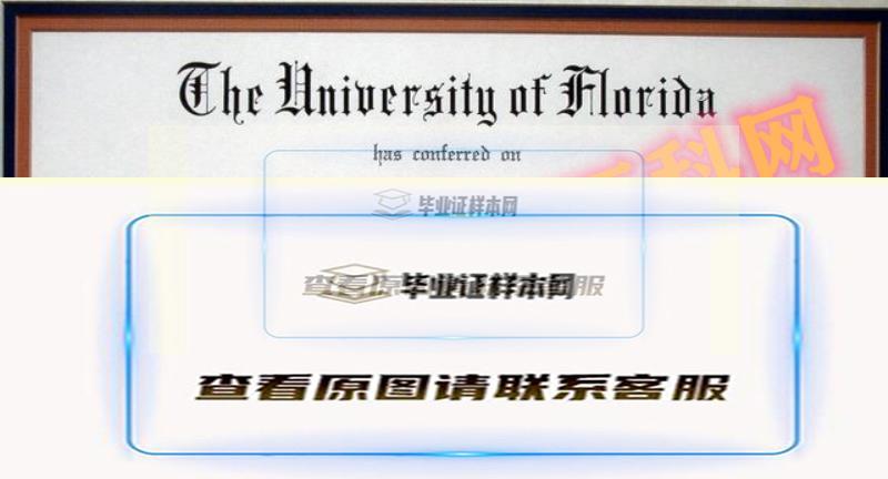 美国佛罗里达大学毕业证模板
