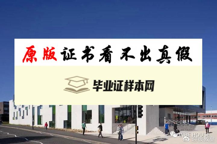 英国桑德兰大学毕业证书样本 University of Sunderland