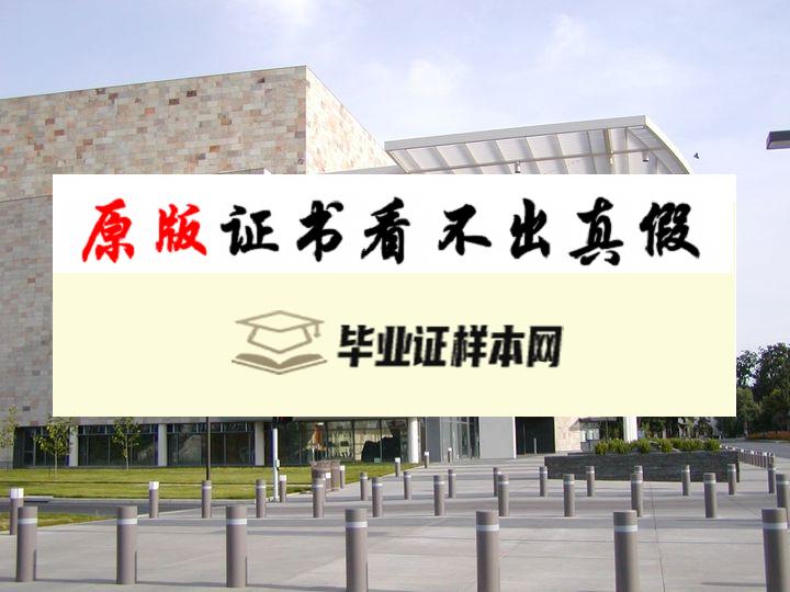 美国​加州大学洛杉矶分校毕业证书模板