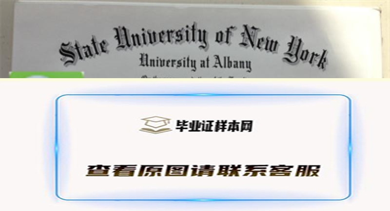 ​美国纽约州立大学毕业证书模板