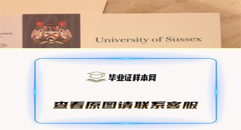 英国萨塞克斯大学毕业证书样本