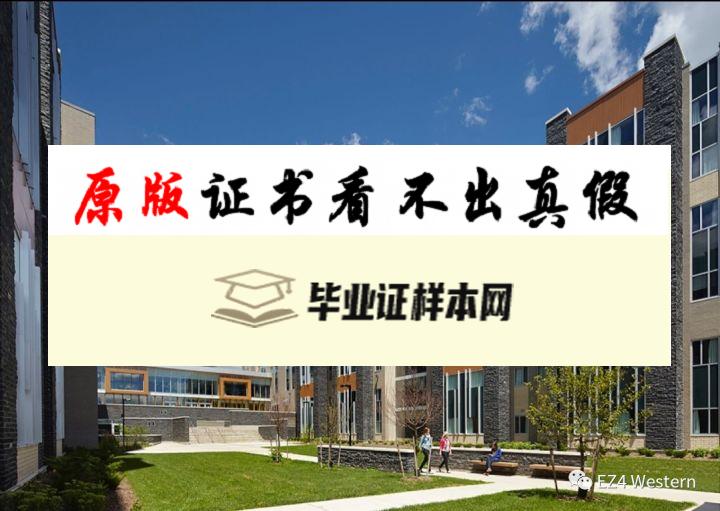 加拿大韦仕敦大学毕业证书模板