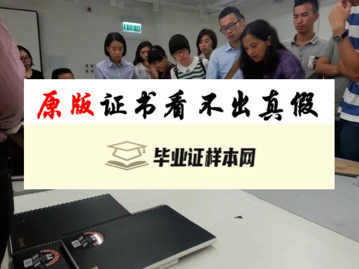 香港大学毕业证书模板