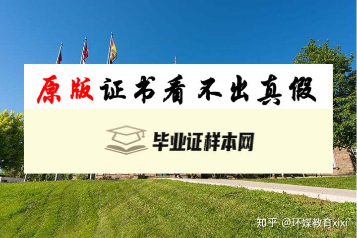 加拿大麦科文大学毕业证书模板