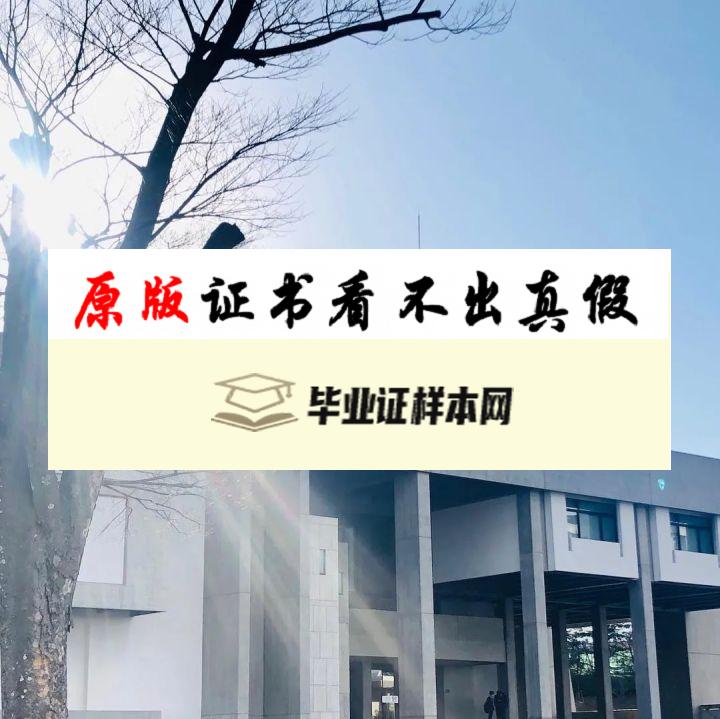 日本名古屋女子大学毕业证书模板