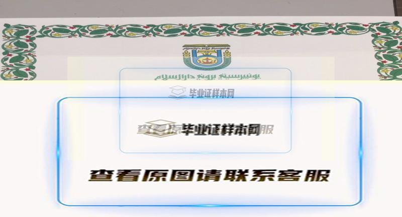 文萊達魯薩蘭大學畢業證樣本