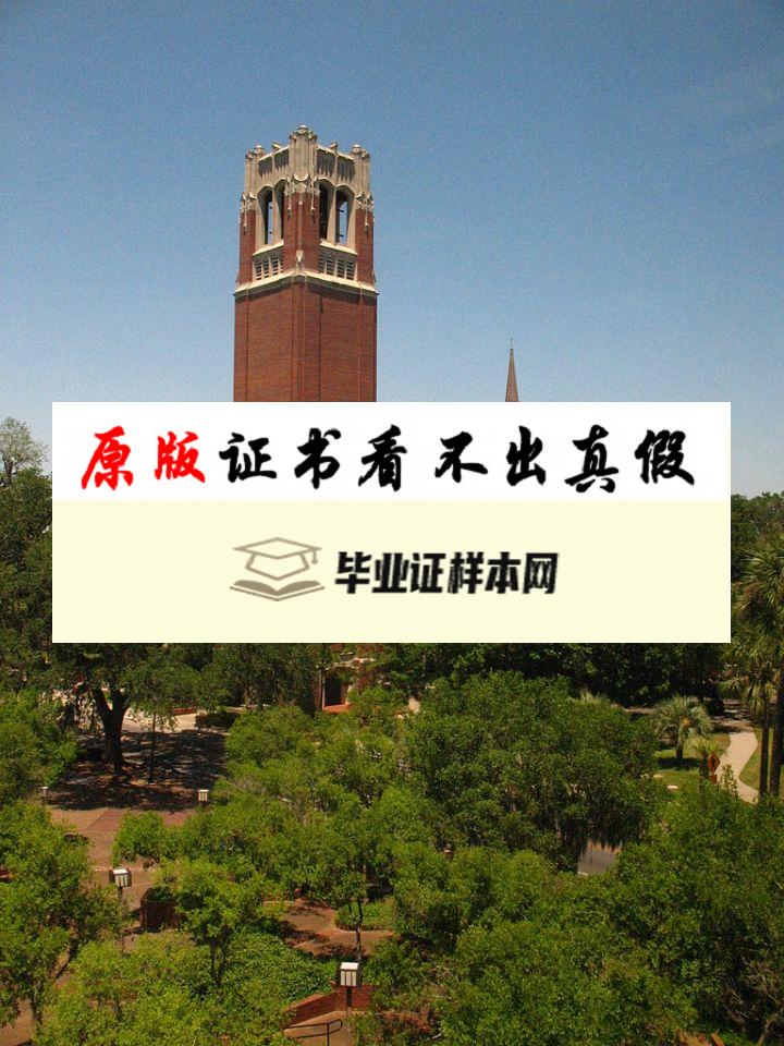 美国佛罗里达州立大学毕业证书模板