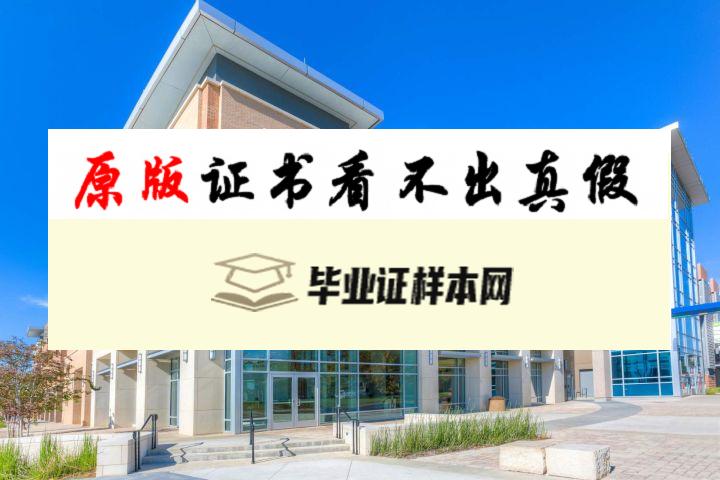 美国德州大学阿灵顿分校毕业证书模板