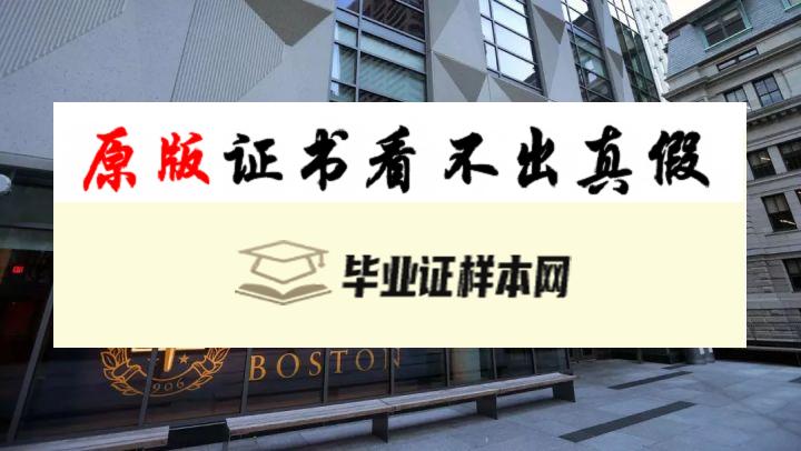 美国萨福克大学毕业证书模板