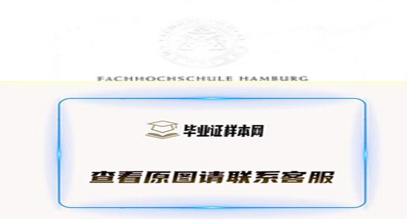 德国汉堡大学University Hamburg文凭样本