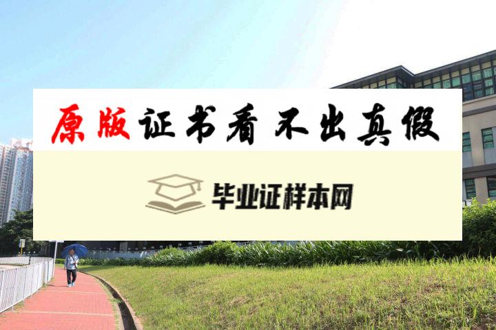 ​香港岭南大学毕业证书模板