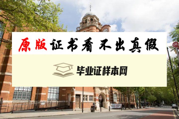 英国伦敦大学毕业证书模板