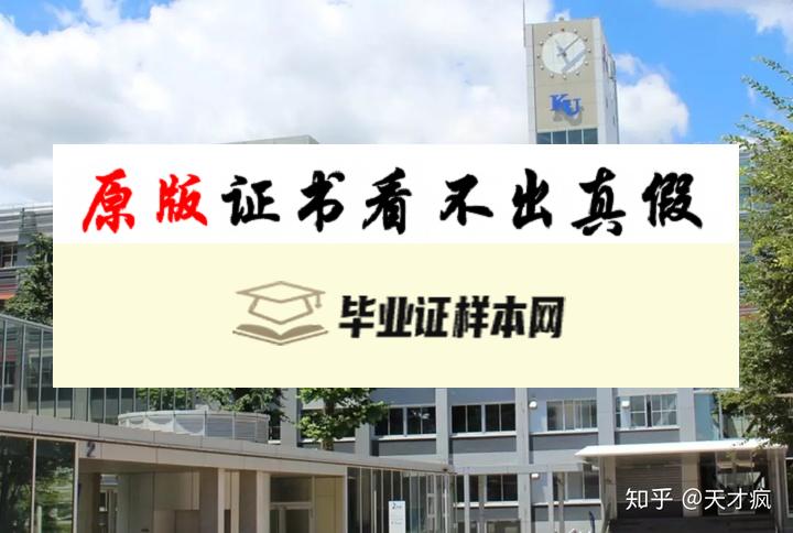 日本神奈川大学毕业证书模板