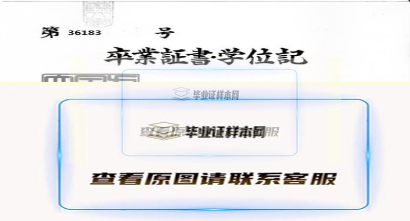 日本九州國際大學畢業證書模板