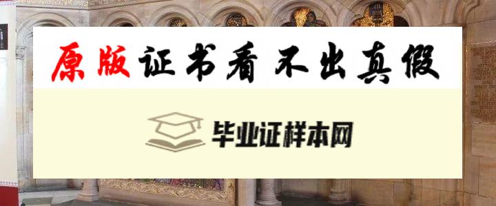 英国圣安德鲁斯大学毕业证书样本