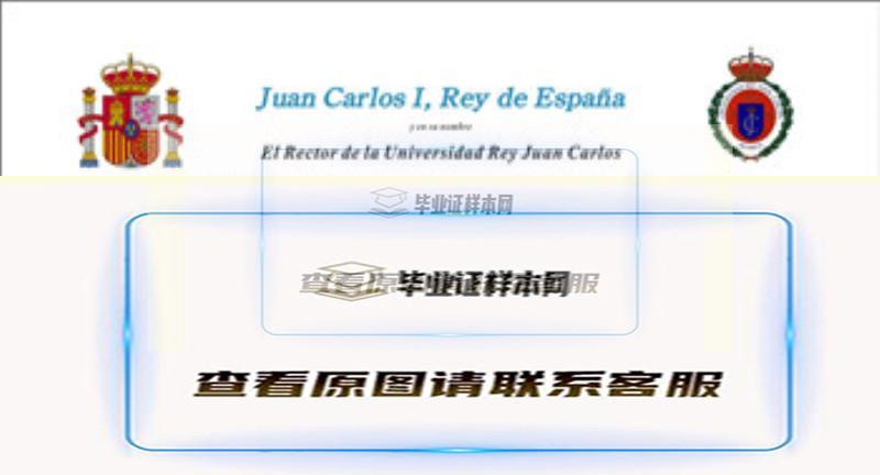 西班牙胡安卡洛斯国王大学毕业证样本插图
