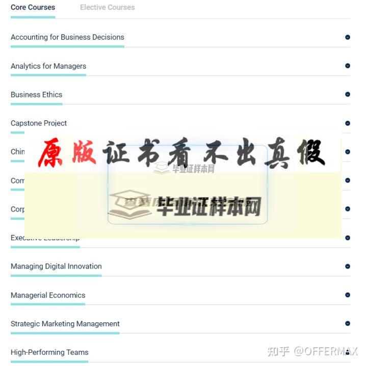 ​香港大学工商管理学院毕业证书模板插图6