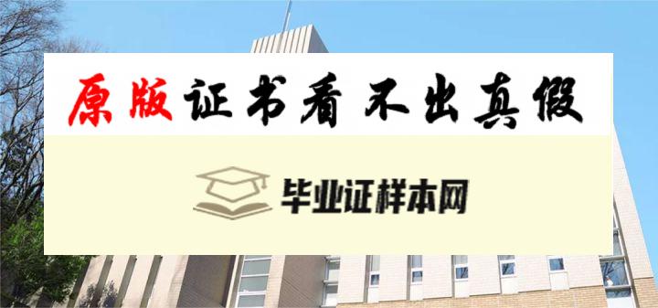 ​日本中央大学毕业证书模板