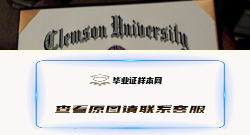 美国克莱姆森大学Clemson University毕业证