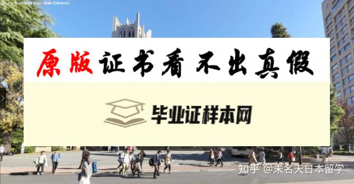 日本早稻田大学毕业证书模板