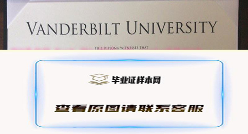 【美国学院】范德堡大学毕业证书样本