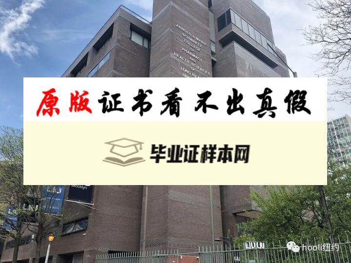 美国长岛大学毕业证书模板