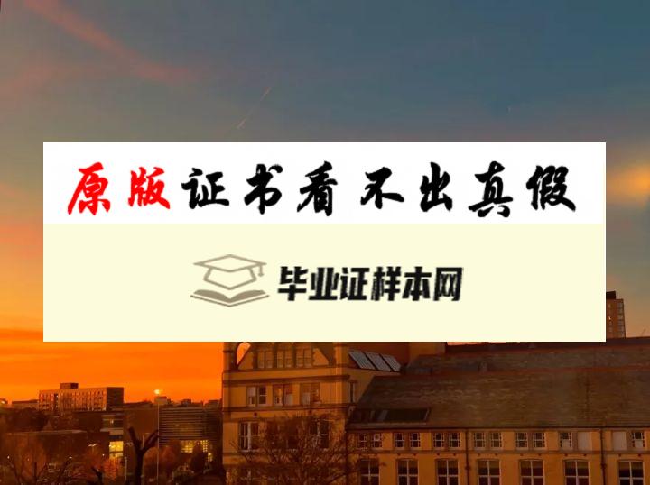 英国曼切斯特大学成绩单样本