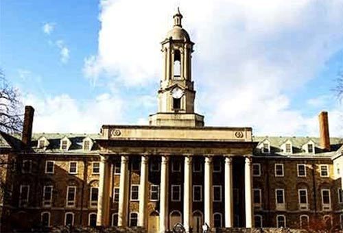 美国宾州州立大学毕业证书样本  Pennsylvania State University