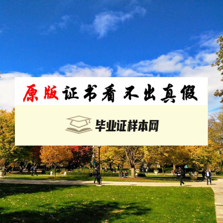 美国芝加哥大学毕业证书样本  University of Chicago