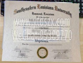 美国东南路易斯安那大学毕业证样本插图