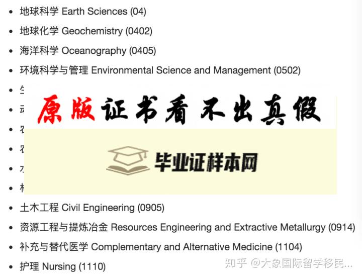 澳大利亚南十字星大学毕业证书样本 Southern Cross University