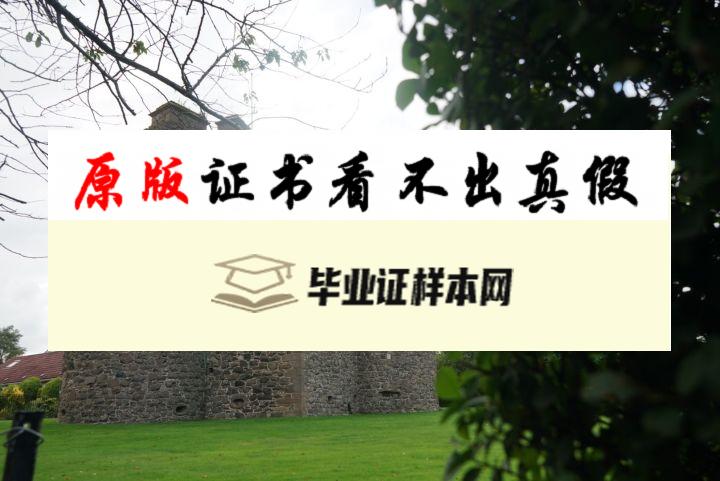 英国邓迪大学毕业证书样本  University of Dundee