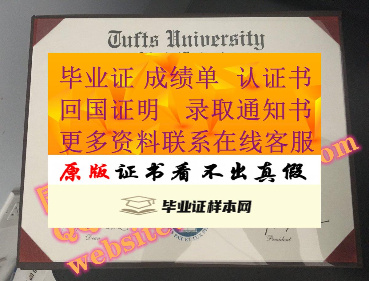 美国大学展示：塔夫茨大学毕业证书样本