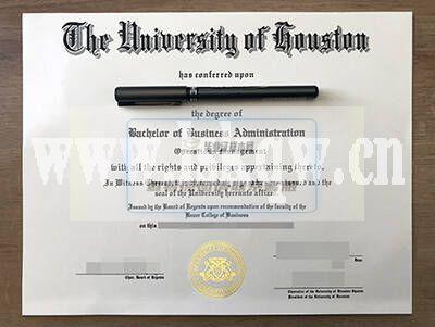 美国休斯顿大学毕业证样本
