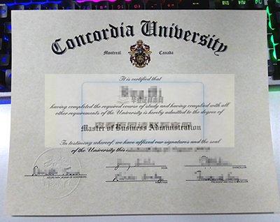 加拿大康考迪亚大学毕业证样本