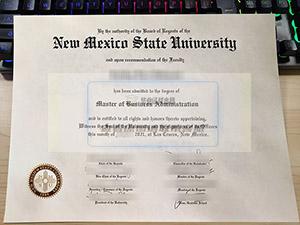 美国新墨西哥州立大学毕业证样本插图