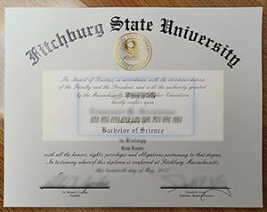 美国菲奇堡州立大学毕业证样本插图