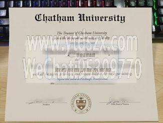 美国查塔姆大学毕业证样本