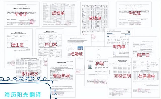 英文证书翻译盖章_英文证件翻译