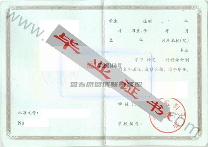 安徽医科大学2000年成教毕业证样本 第5张