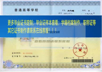 上海金融学院毕业证模板上海市毕业证样本